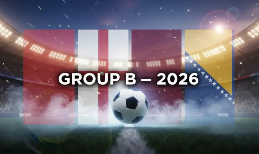 2026 Dünya Kupası B Grubu’nda Mücadele: Kanada, İsviçre, Katar ve Bosna Hersek
