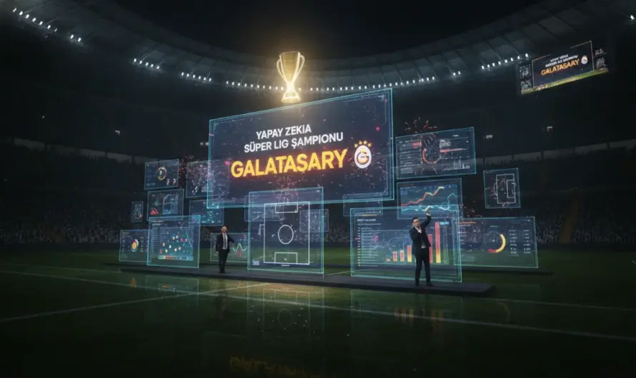 Yapay Zekânın Süper Lig Zirvesinde Son Sözü Galatasaray’da